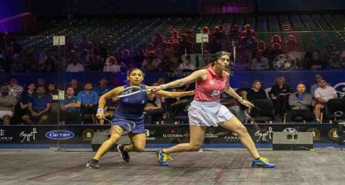 نتائج مباريات الأدوار من بطولة الجونة الدولية للاسكواش البلاتينية PSA 2024